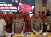 Selama Ops.Antik Narkoba, Polres Padangsidimpuan Ungkap 12 Kasus Narkoba dengan 14 tersangka