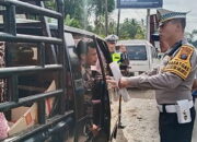 Kegiatan Ops Patuh Toba di Wilkum Polres Tapsel Berjalan Lancar