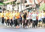 Polres Padangsidimpuan Laksanakan Fun Run