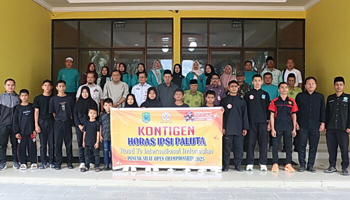 Bupati Paluta Lepas Kontingen Pencak Silat ke Open Championship 2025 di Medan