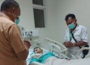 Ketum PPSD Indonesia Dr Maruli Siahaan Jenguk Anggota yang Sakit