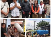 Polres Padangsidimpuan, IDI dan Pemkab Labuhanbatu Bantu Warga  terdampak Bencana Alam