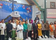 Perwakilan Dr Maruli Siahaan Hadiri Natal HKBP Sion di Helvetia Medan