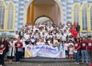 Dr Maruli Siahaan Berangkatkan Wisata Rohani Anak Sekolah Minggu HKBP Sempurna Medan