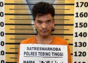 Di Kos-kosan, Residivis Ditangkap Sat Resnarkoba Polres Tebingtinggi