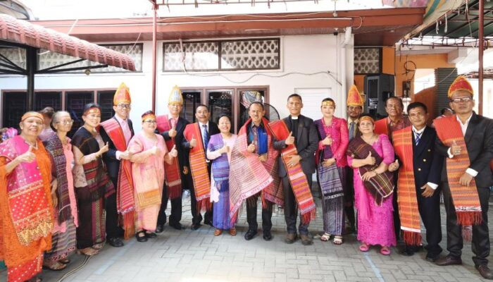 Dr Maruli Siahaan Hadiri HUT dan Pesta Gotilon HKBP Dame Resort Serdang Ujung