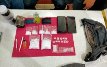Polsek Tambusai Utara Tangkap Pengedar Narkoba, Amankan Barang Bukti 128,02 Gram Sabu